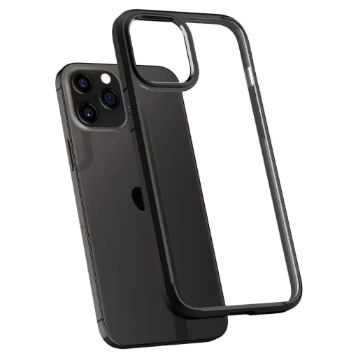 iPhone 12/ 12 Pro Spigen Ultra Hybrid tok Matt fekete (ACS01703) - 5
