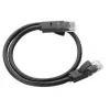 Ugreen Ethernet patchcord kábel RJ45 Cat 6 UTP 1000Mbps 5m fekete (NW101 50187) - 10