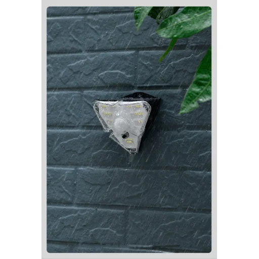 Baseus kültéri napelemes 4x LED lámpa mozgásérzékelővel fekete (DGNEN-B01) - 21