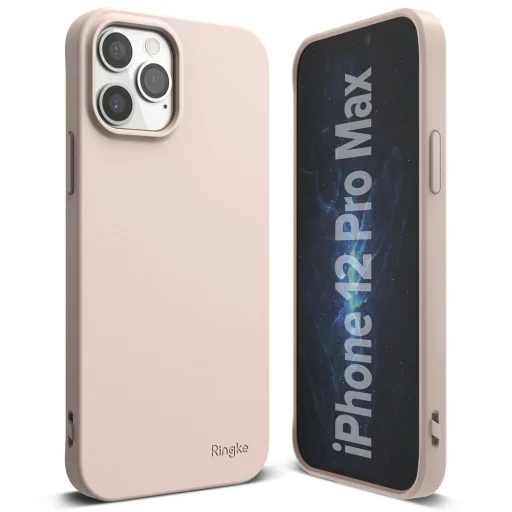 Ringke Air S Ultravékony TPU gél tok iPhone 12 Pro MAX pink (ADAP0032) - 3