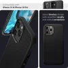 iPhone 12/ 12 Pro Spigen Liquid Air tok matt fekete (ACS01701) thumbnail