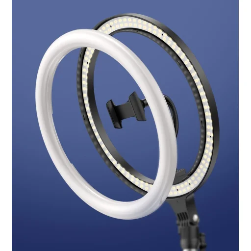 Baseus 10'' asztali LED körfény és tripod, ringlight 25cm fekete (CRZB10-A01)  - 15