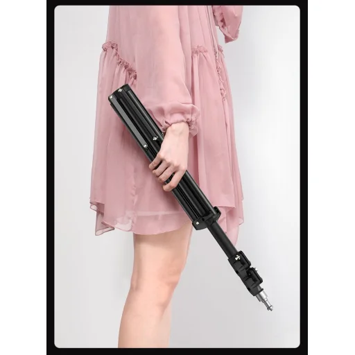 Baseus 30cm LED körfény és tripod állvánnyal, ringlight fekete (CRZB12-B01) - 20