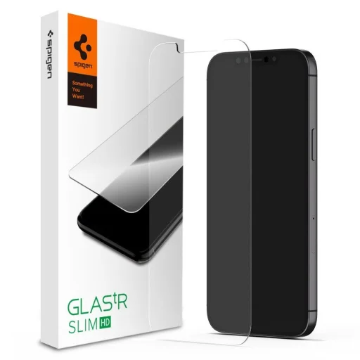 Spigen Glass.Tr Slim kijelzővédő üvegfólia iPhone 12 mini (AGL01533) - 1