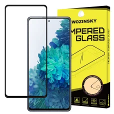 Wozinsky Samsung S20 FE fekete Super Tough kijelzővédő üvegfólia
