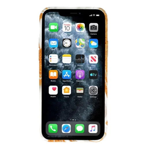 iPhone 12 mini Szilikon tok márvány mintával Design 1 - 2