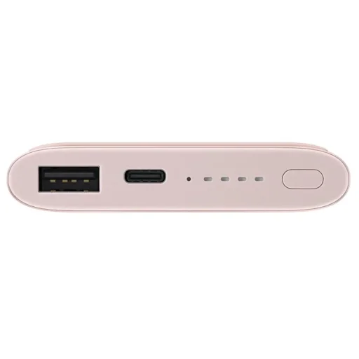 Samsung gyári powerbank Type-C 10000mAh vezeték nélküli Qi töltéssel pink színben (EB-U1200CPEGWW) - 4