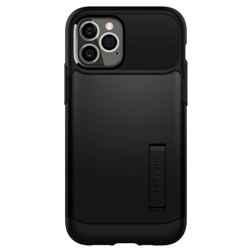 iPhone 12/ 12 Pro Spigen Slim Armor tok fekete színben (ACS01523) - 2