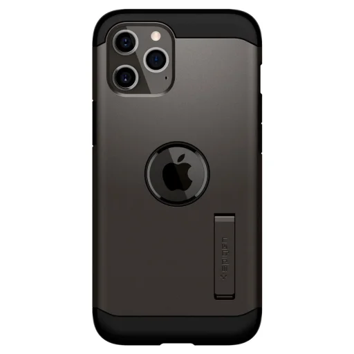 iPhone 12 Pro MAX Spigen Tough Armor tok kihajtható támasszal Gunmetal (ACS01625) - 2