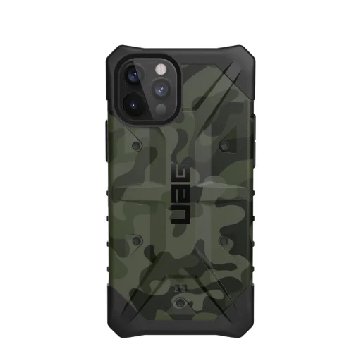 iPhone 12/ 12 Pro UAG Pathfinder fokozott védelmet biztosító tok Forest Camo színben - 1