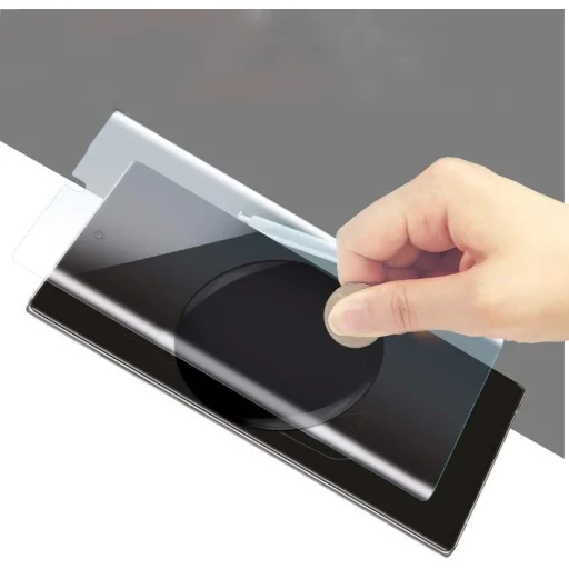 Samsung Note 20 Ultra Whitestone Dome Glass 9H kijelzővédő üvegfólia UV lámpával - 2