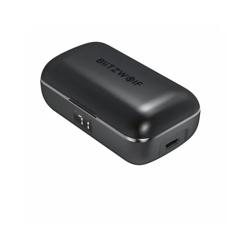 Blitzwolf BW-FYE6 TWS vezeték nélküli fülhallgató Bluetooth 5.0 fekete - 4