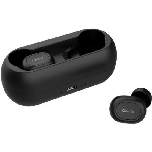 QCY T1C TWS vezeték nélküli fülhallgató Bluetooth 5.0 fekete - 2