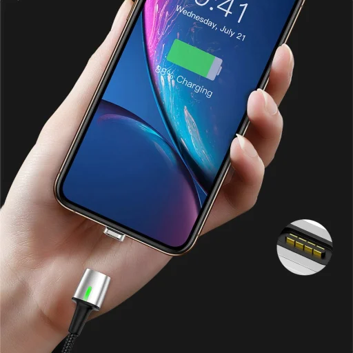 Baseus Zinc mágneses Lightning csatlakozó vég adapter (CALXC-E) - 16