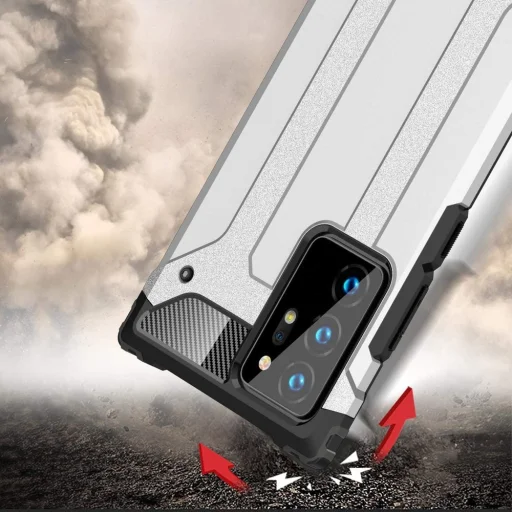 Hybrid Armor tok Samsung Note 20 Ultra fekete - 3