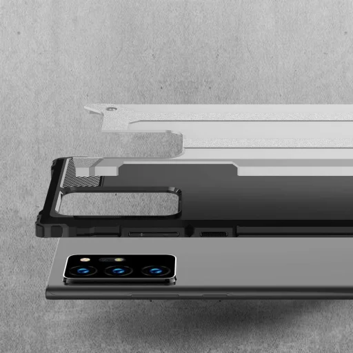 Hybrid Armor tok Samsung Note 20 Ultra fekete - 5