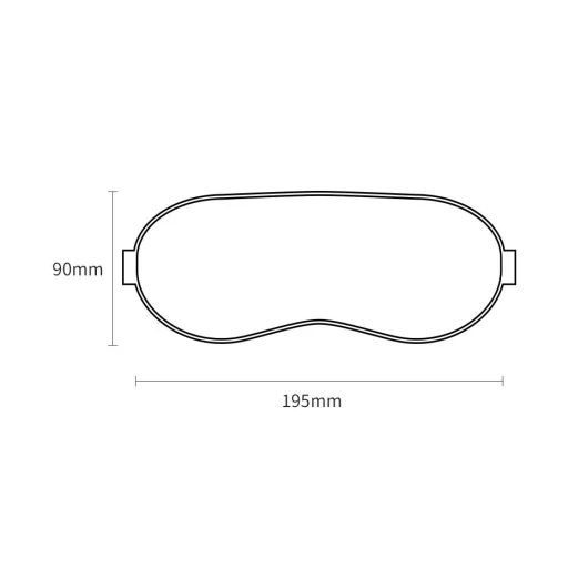 Baseus Sleeping szemtakaró szürke (FMYZ-0G) - 10
