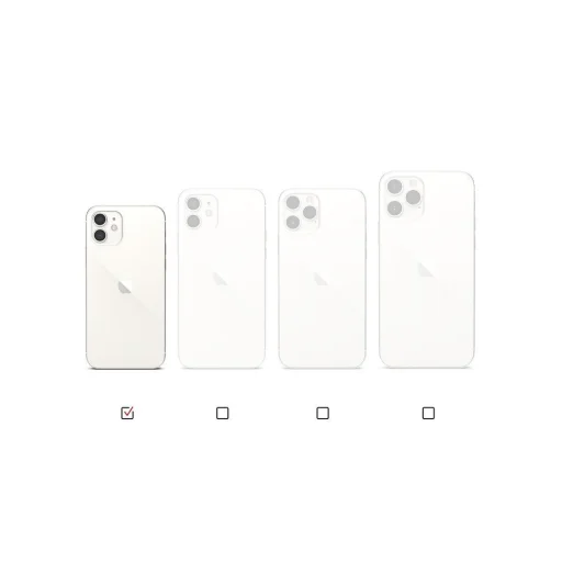 iPhone 12 mini Ringke Air S Ultravékony TPU gél tok rózsaszín (ADAP0026) - 10