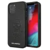 Karl Lagerfeld KLHCP12MPCUIKBK Ikonik Outline PU tok iPhone 12/ 12 Pro fekete thumbnail