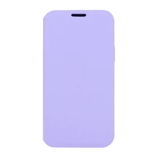 iPhone 12/ 12 Pro Vennus Lite fliptok világos lila - 1