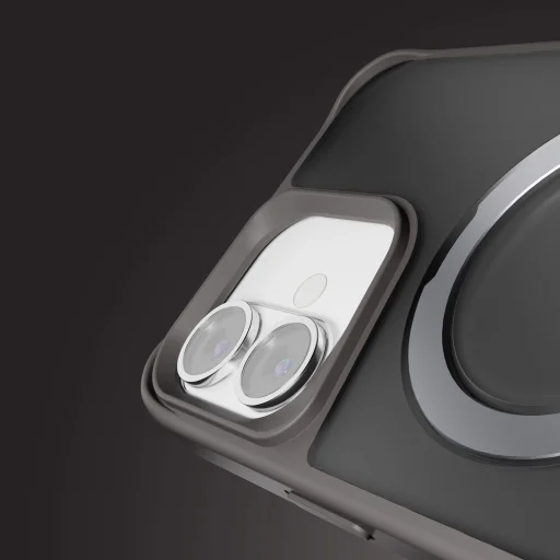 Etteri Matt Mag Ring Tok iPhone 16 Plus 6,7" szürke - 7