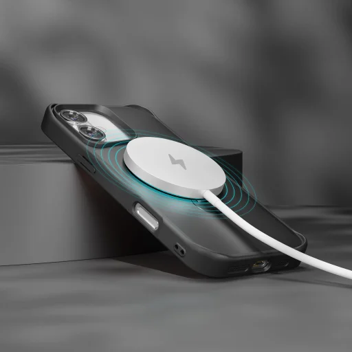 Etteri Matt Mag Ring iPhone 16 Plus 6,7" fekete tok - 8