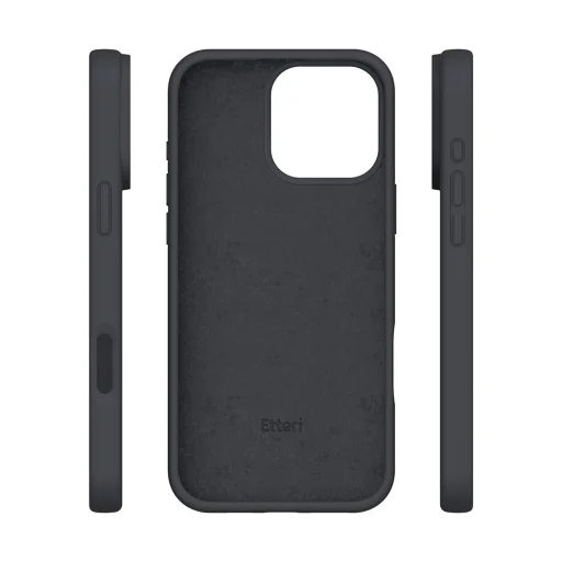 Etteri szilikon tok iPhone 16 Pro 6,3" fekete tok - 6