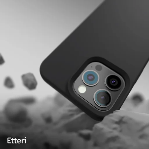 Etteri szilikon tok iPhone 16 Pro 6,3" fekete tok - 9
