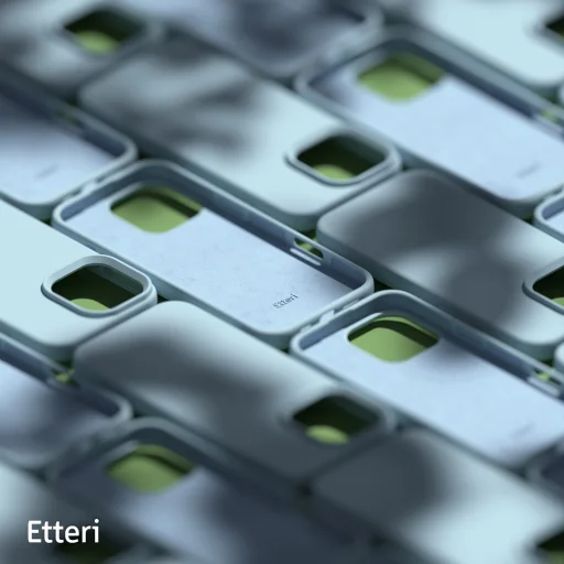 Etteri szilikon tok iPhone 16 Pro Max 6,9" világoskék tok - 8