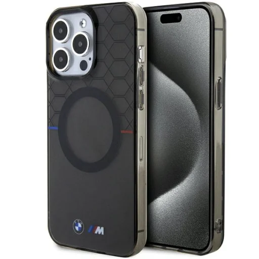  iPhone 15 Pro Max szürke BMW Minta MagSafe tok - 11