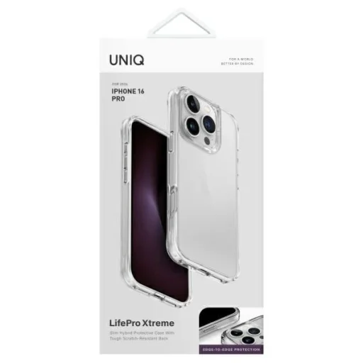 Uniq LifePro Xtreme tok iPhone 16 Pro - Átlátszó - 4