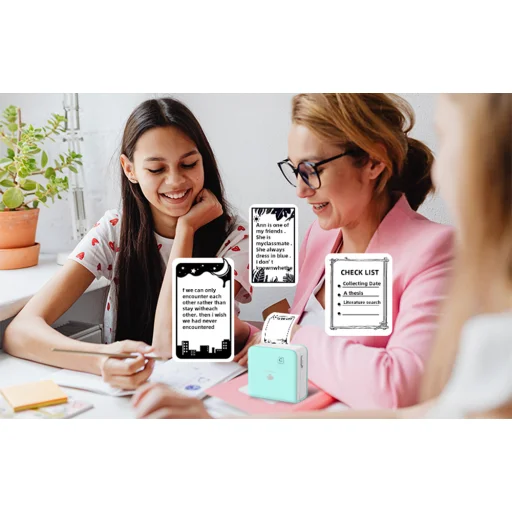 Phomemo M02 Pro hordozható címkenyomtató (zöld) - 3