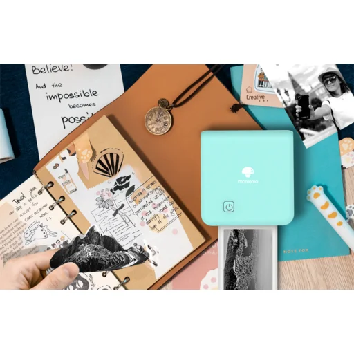 Phomemo M02 Pro hordozható címkenyomtató (zöld) - 4