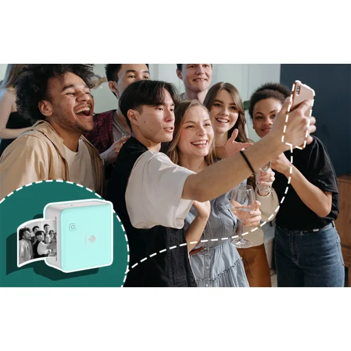 Phomemo M02 Pro hordozható címkenyomtató (zöld) - 6