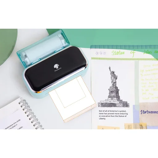 Phomemo M03 hordozható címkenyomtató (zöld) - 2