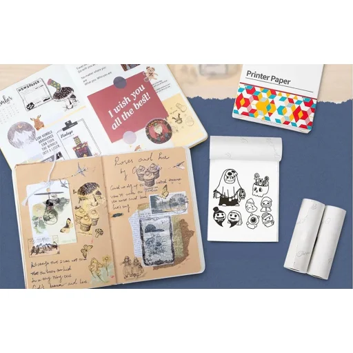 Phomemo M03 hordozható címkenyomtató (zöld) - 3