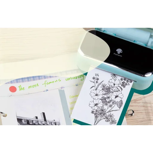 Phomemo M03 hordozható címkenyomtató (zöld) - 4