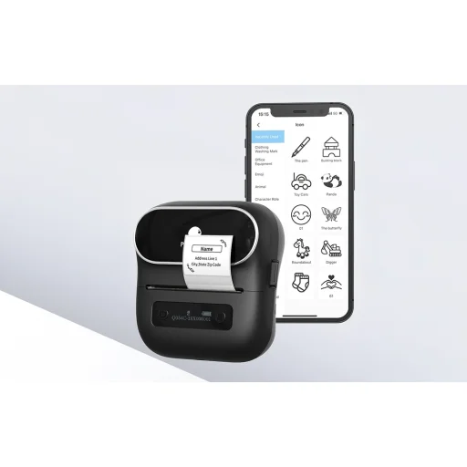 Hordozható címkenyomtató Phomemo M220 (Rózsaszín) - 3