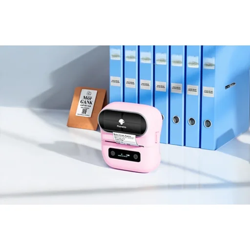 Hordozható címkenyomtató Phomemo M220 (Rózsaszín) - 2