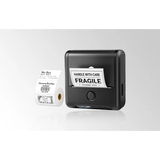 Phomemo M200 hordozható címkenyomtató (Fekete) - 5