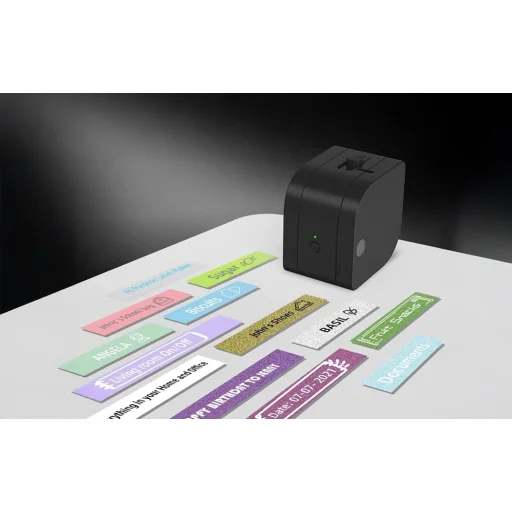Phomemo P12 hordozható címkenyomtató (fekete) - 3
