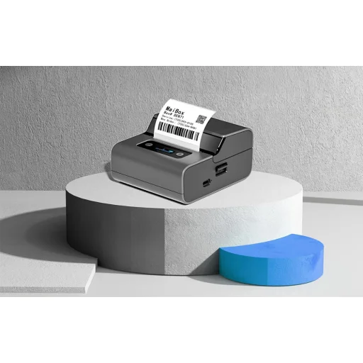 Phomemo M221 hordozható címkenyomtató (szürke-fekete) - 2