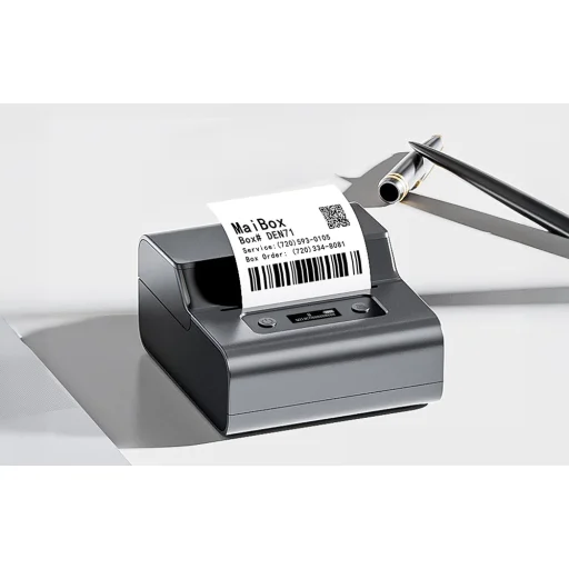 Phomemo M221 hordozható címkenyomtató (szürke-fekete) - 4