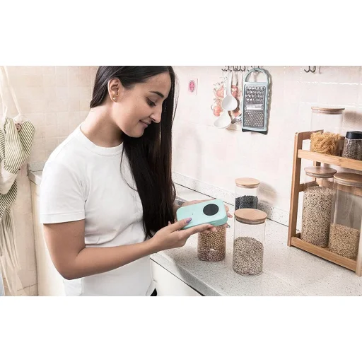 Hordozható címkenyomtató Phomemo D30 fekete - 5