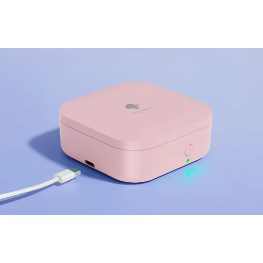 Phomemo D30 hordozható címkenyomtató (rózsaszín) - 3