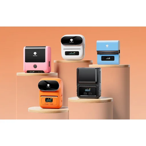 Matricás címkék Phomemo 30x40mm, 230 db (fehér) - 2