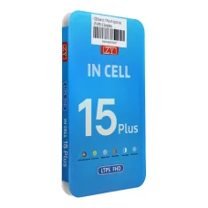 iPhone 15 Plus LCD képernyő digitalizálóval fekete (ZY-LTPS) IC átvihető