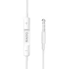 BWOO vezetékes fülhallgatók 3.5mm sztereó fehér thumbnail