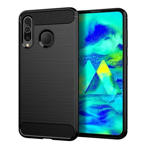 CARBON tok Samsung Galaxy A20S fekete - 1