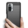 CARBON tok Xiaomi Redmi Note 10 Pro / Redmi Note 10 Pro Max fekete thumbnail